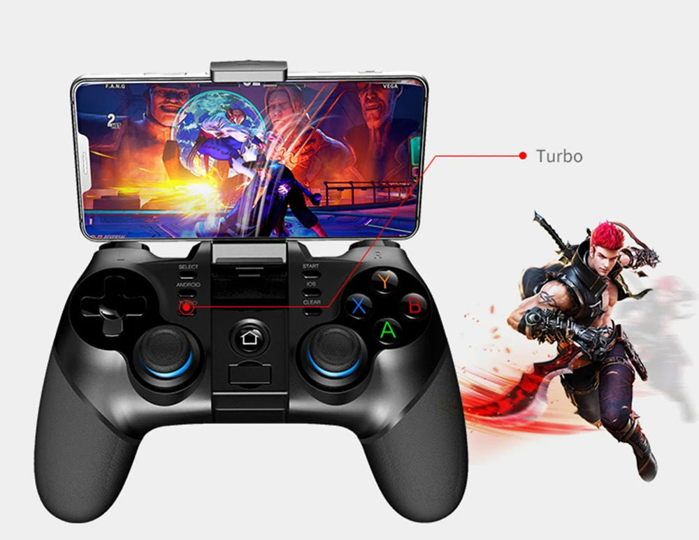 Shinecon VR Glasses 3D Headset with Controller Virtual Reality Goggle Lenses for Smartphone Cell Phone