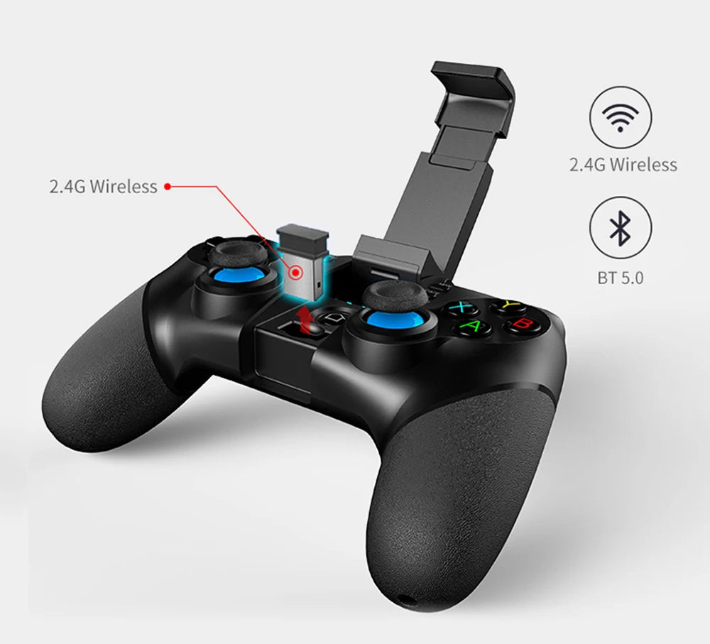 Shinecon VR Glasses 3D Headset with Controller Virtual Reality Goggle Lenses for Smartphone Cell Phone