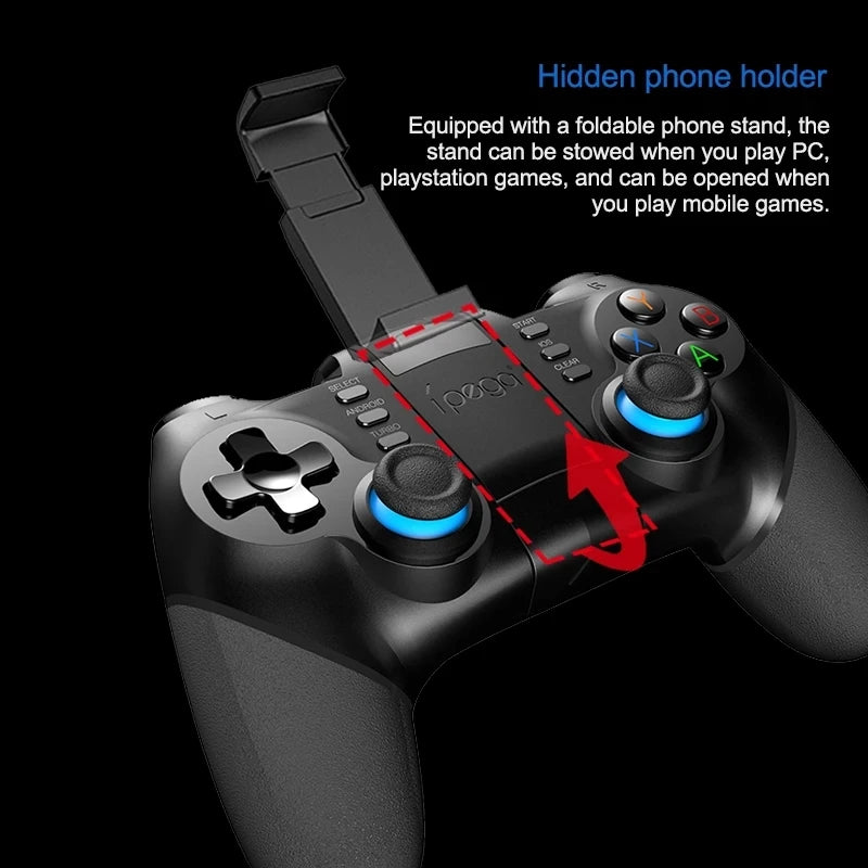Shinecon VR Glasses 3D Headset with Controller Virtual Reality Goggle Lenses for Smartphone Cell Phone