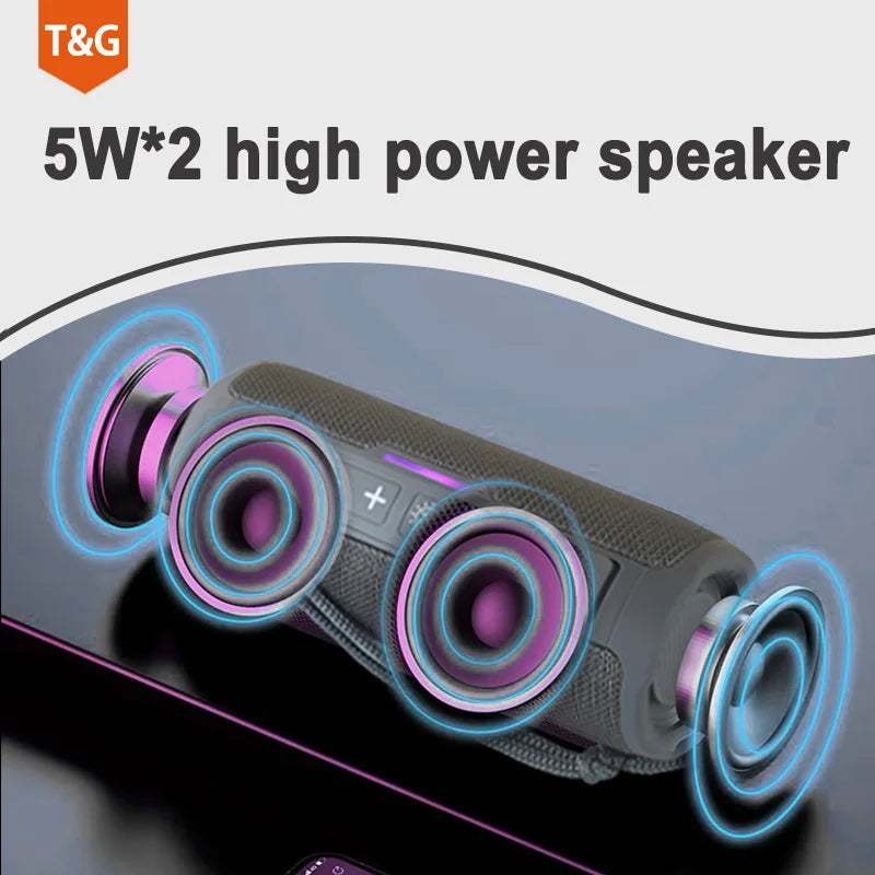 Tg365 tragbarer Bluetooth woofer for music players, dual subwoofer Subwoofer is an outdoor stereo speaker